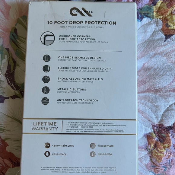 CaseMate iPhone XS MAX Clear Case - Picture 2 of 10